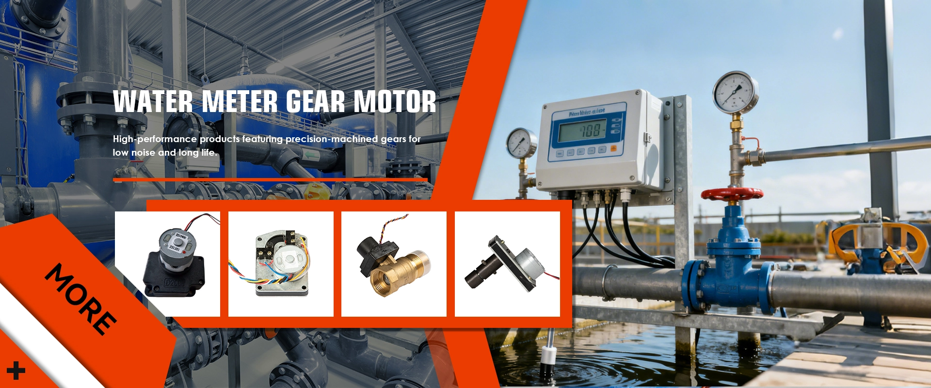 China Water Meter Gear Motor Factory
